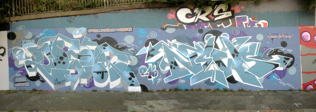 Graffiti Wall in Essen - Photo by Kico_one - Essen, NRW, Ruhrpott (2016)