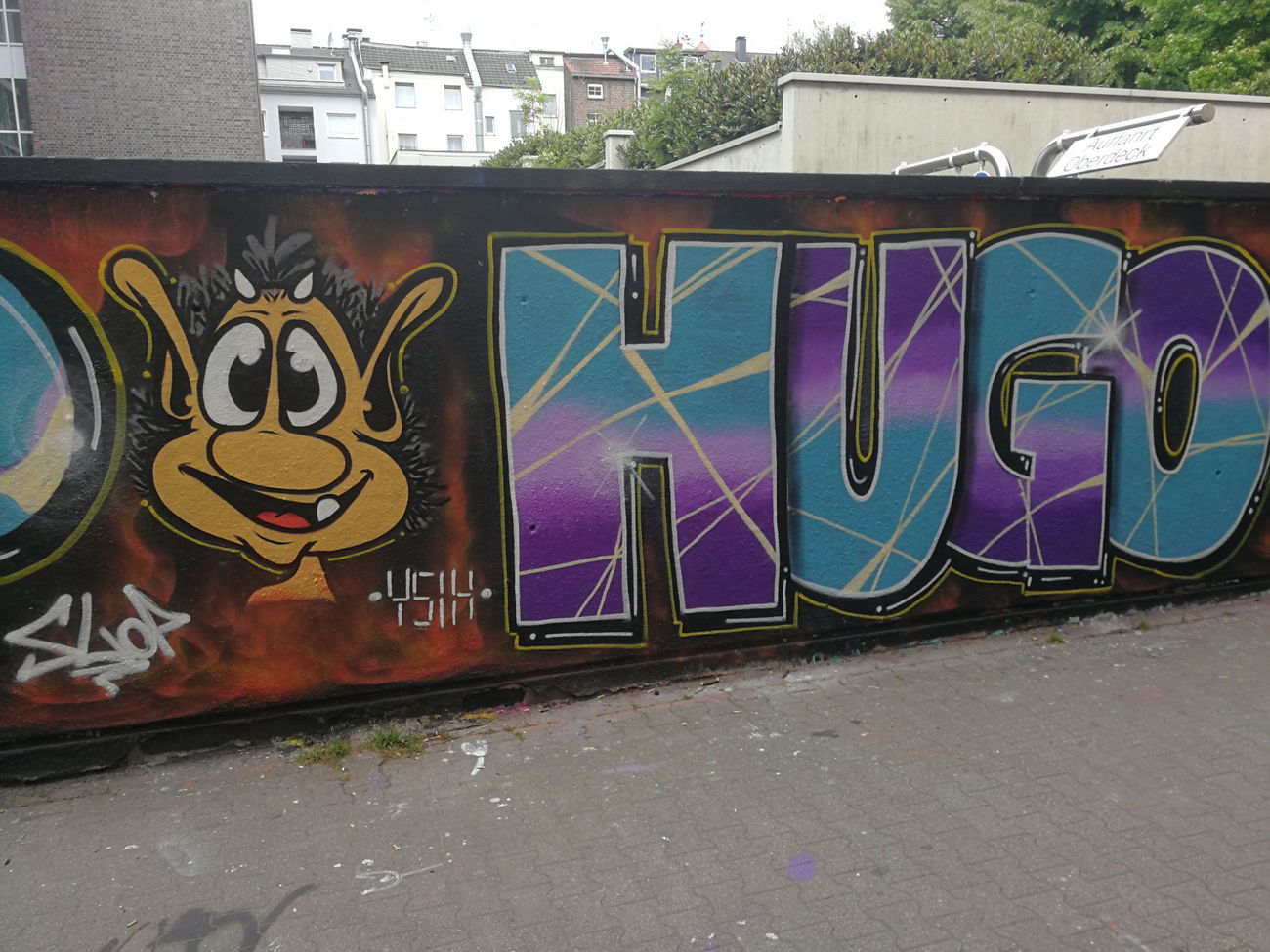 Graffiti Wall in Essen - Photo by Kico_one - Essen, NRW;Ruhrpott, Hugo