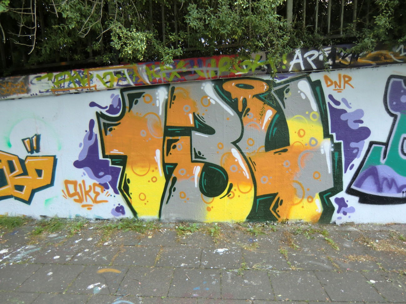 Graffiti Wall in Essen - Photo by Kico_one - Essen, NRW, Ruhrpott (2017)