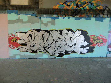 Graffiti Wall in Essen - Photo by Kico_one - Bres, PS, Essen (2015)
