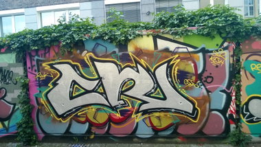 Graffiti Wall in Giradetstrasse - Photo by Kico_one - CR, Essen, Ruhrgebiet (2015)