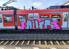 Graffiti Train in Frankfurt - Photo by Kico_one (2025)