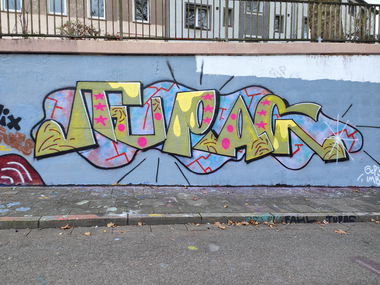 Graffiti Wall in Essen - Photo by Kico_one (2025)