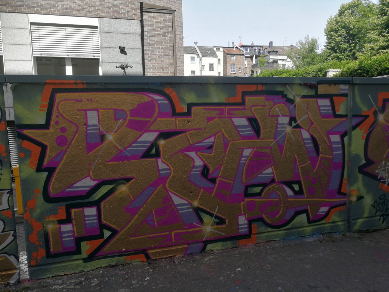Graffiti Wall in Essen - Photo by Kico_one - Essen, NRW, Ruhrpott (2020)