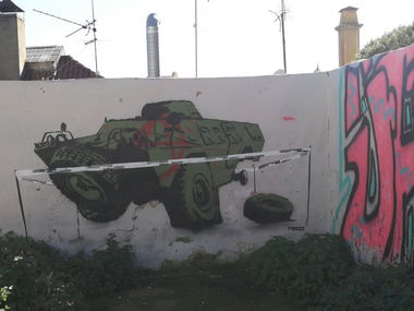 Graffiti Street Art in Lissabon - Photo by Kico_one - Lissabon, Lisboa, Portugal