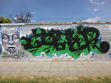Graffiti Wall in Osijek - Photo by Kico_one - Croatia, Hrvatska, Osijek (2016)