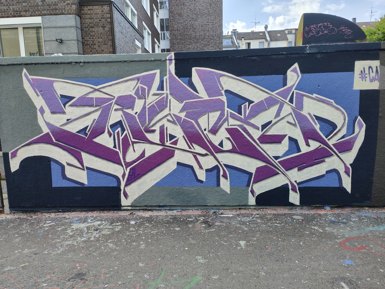 Graffiti Wall in Essen - Photo by Kico_one - Essen, Risek (2024)