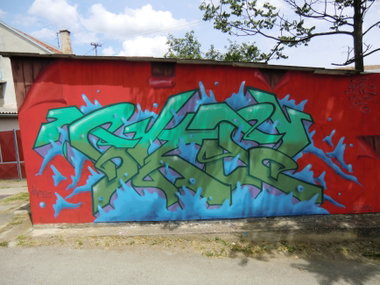 Graffiti Wall in Osijek - Photo by Kico_one - Osijek, Croatia, Hrvatska
