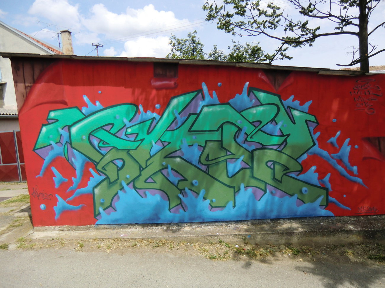 Graffiti Wall in Osijek - Photo by Kico_one - Osijek, Croatia, Hrvatska
