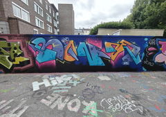 Graffiti Wall in Essen - Photo by Kico_one (2025)