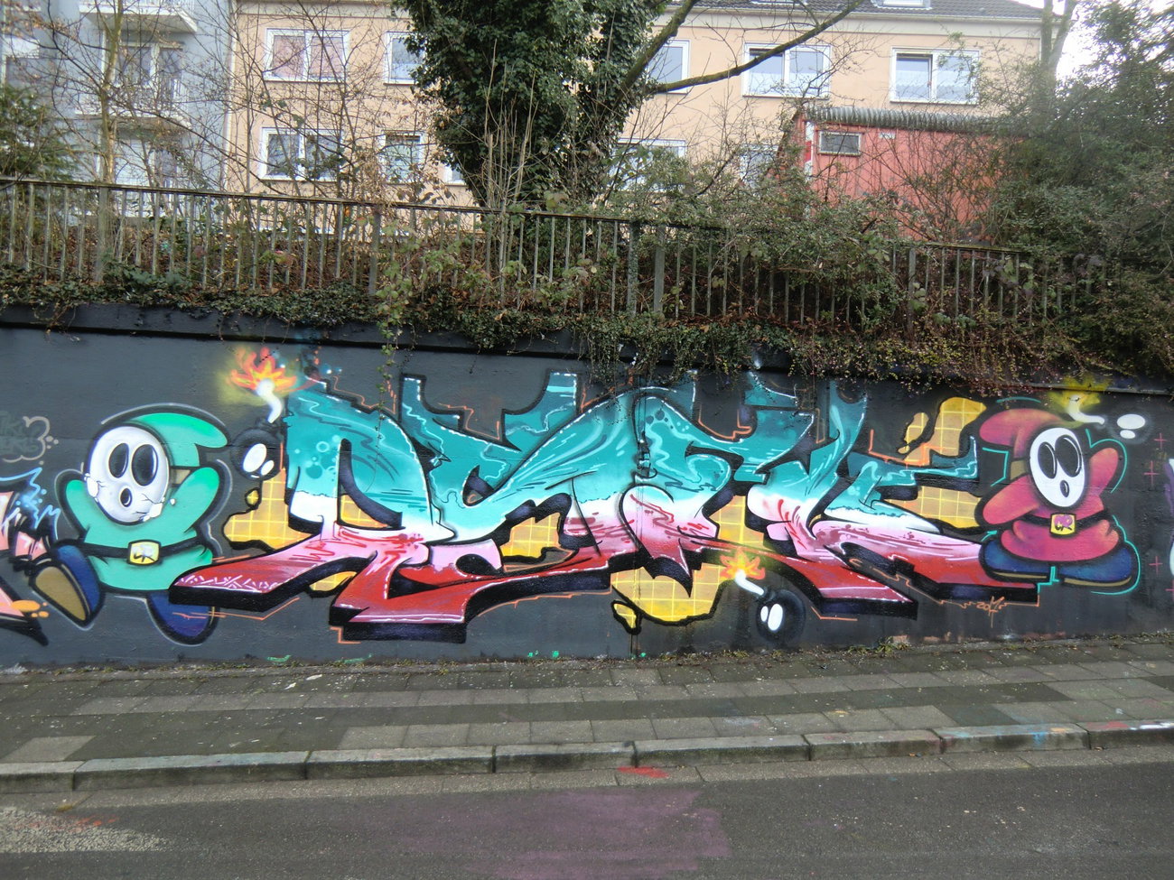 Graffiti Wall in Essen - Photo by Kico_one - Essen, NRW, Ruhrpott (2017)