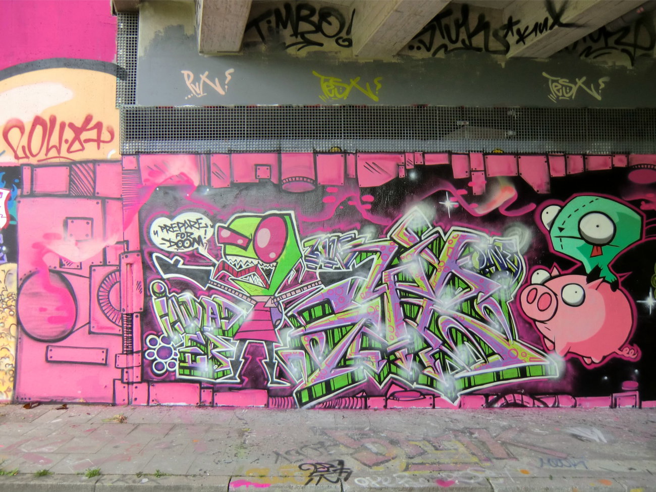 Graffiti Wall in Essen - Photo by Kico_one - Essen (2015)
