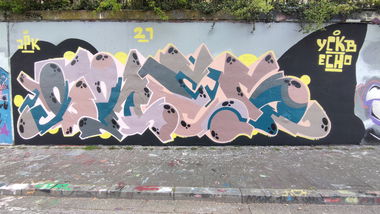Graffiti Wall in Essen - Photo by Kico_one (2021)