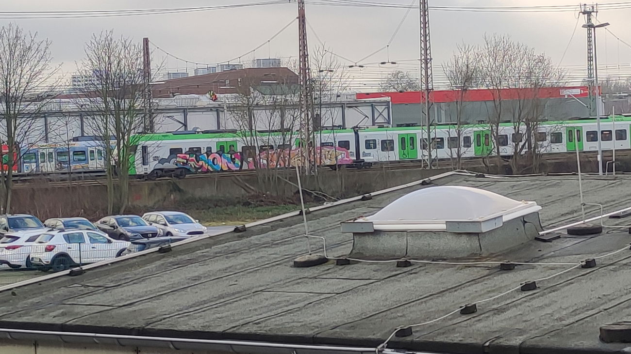 Graffiti Train - Photo by Kico_one - Emon, Ksino