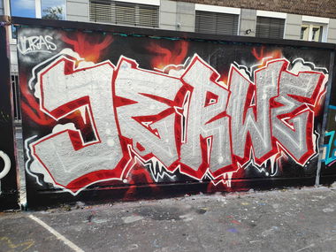 Graffiti Wall in Essen - Photo by Kico_one - Essen, RWE, JE (2025)