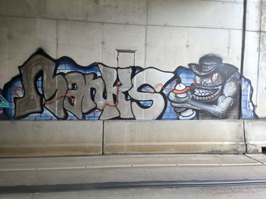 Graffiti Wall in Utrecht - Photo by Kico_one (2025)