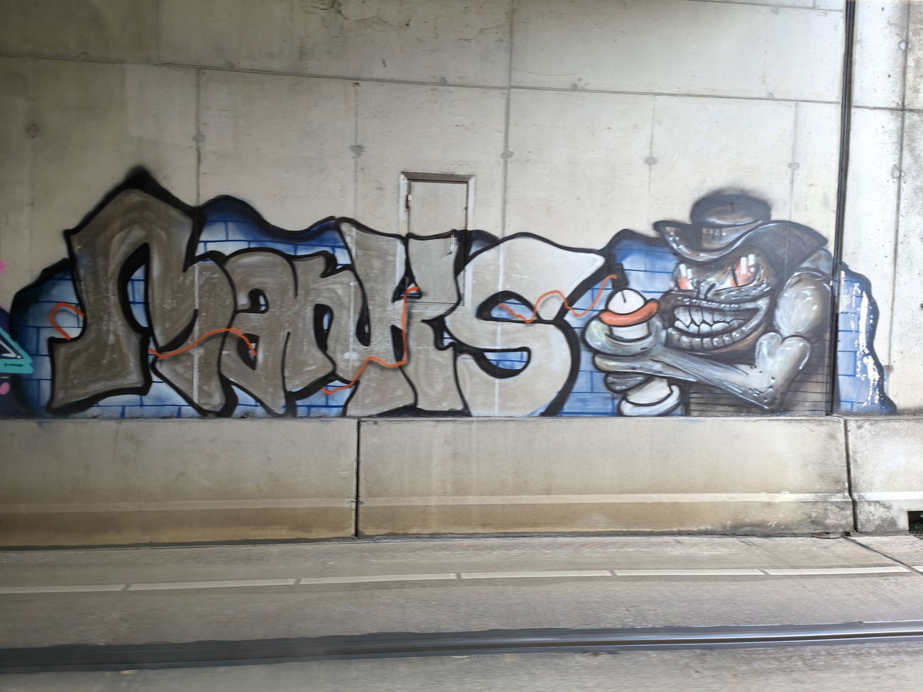 Graffiti Wall in Utrecht - Photo by Kico_one (2025)