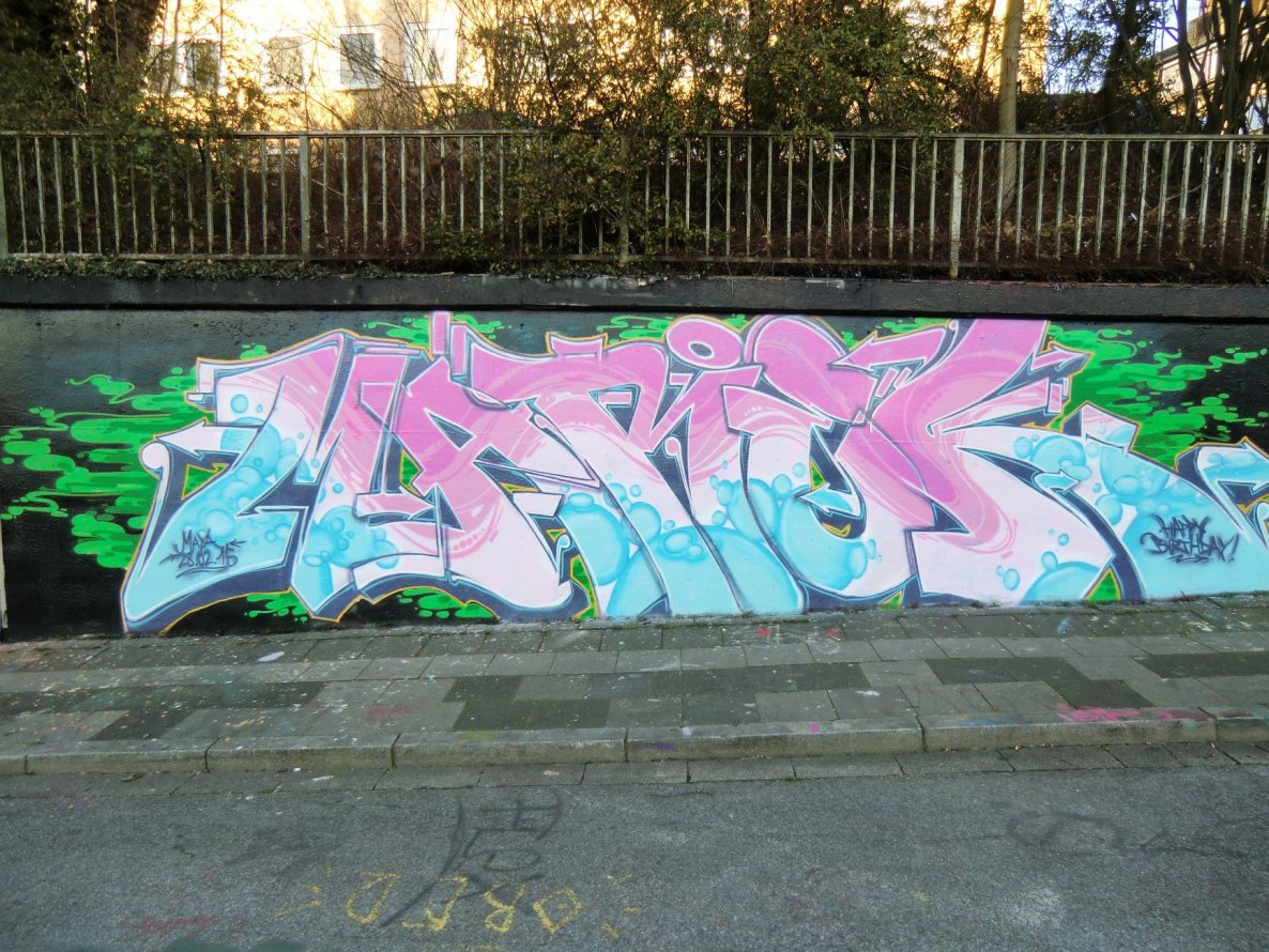 Graffiti Wall in Essen - Photo by Kico_one - Essen, Marek (2015)