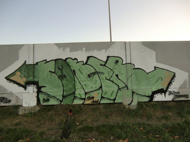 Graffiti Wall in Osijek - Photo by Kico_one - Osijek, Croatia, Hrvatska (2016)
