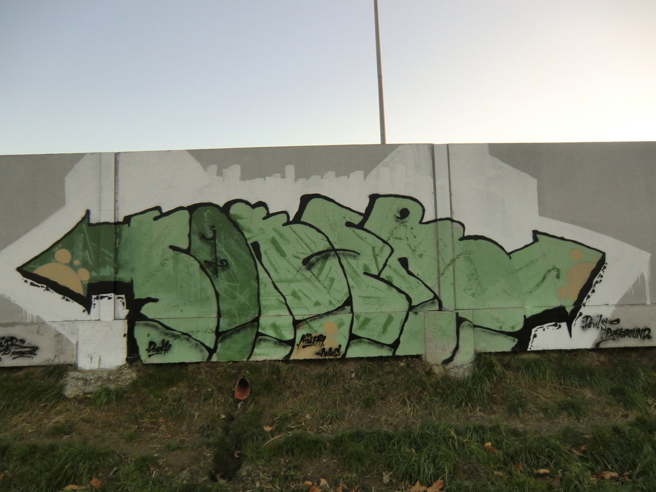 Graffiti Wall in Osijek - Photo by Kico_one - Osijek, Croatia, Hrvatska (2016)