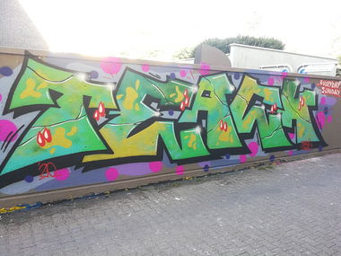 Graffiti Wall in Essen - Photo by Kico_one - Essen, NRW, Ruhrpott (2020)