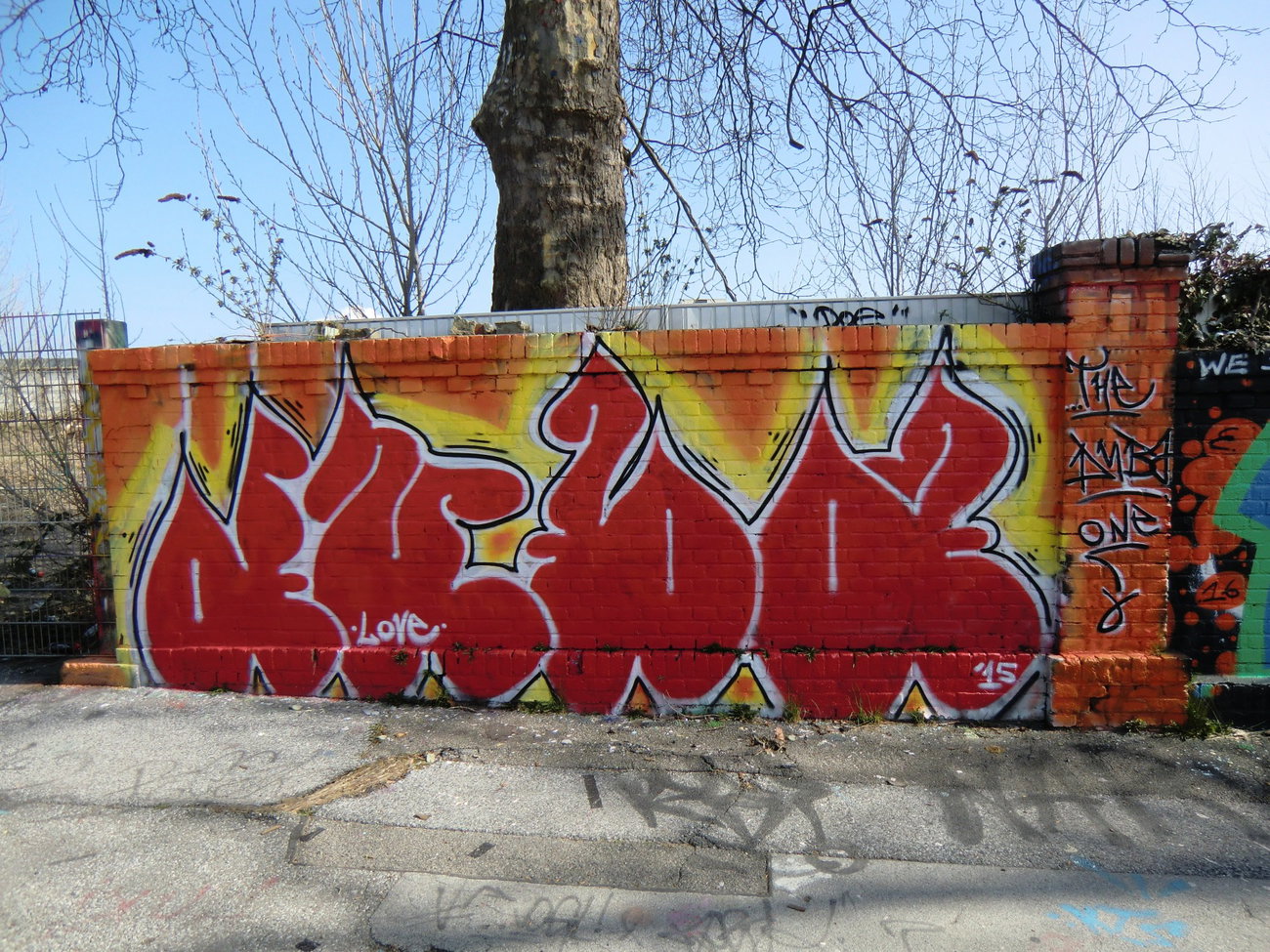 Graffiti Wall in Essen - Photo by Kico_one - Essen, NRW, Ruhrpott (2016)