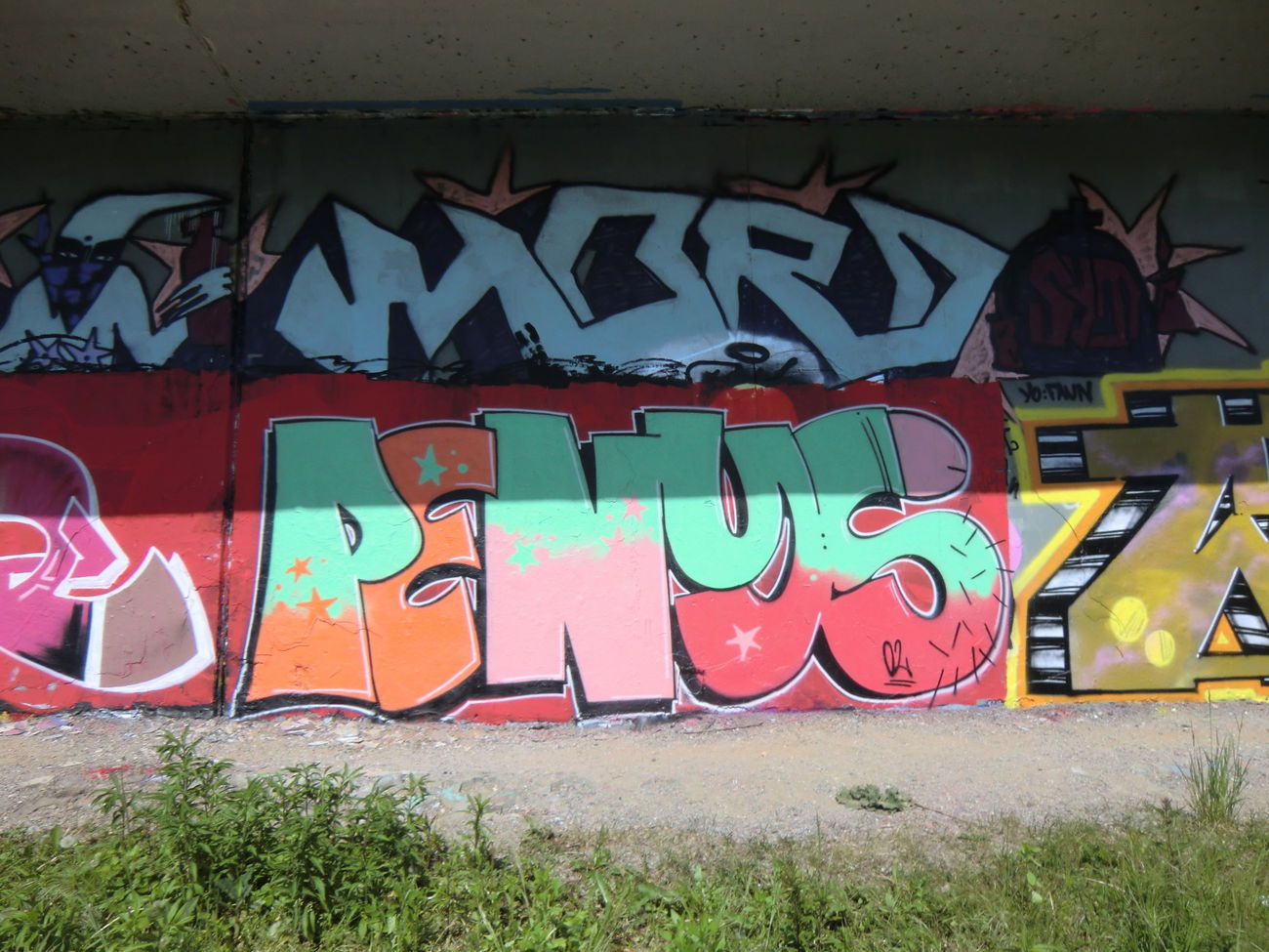 Graffiti Wall in Prague - Photo by Kico_one - Prague, Praha, Penys