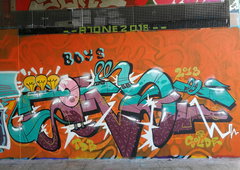 Graffiti Wall in Essen - Photo by Kico_one - Essen, NRW, Ruhrpott (2018)