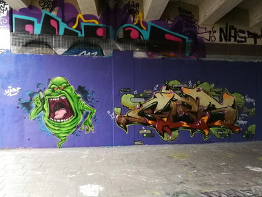 Graffiti Wall in Essen - Photo by Kico_one - Essen, NRW, Ruhrpott