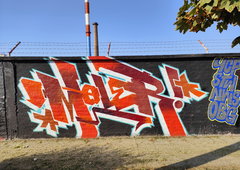 Graffiti Wall in Osijek - Photo by Kico_one (2025)