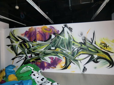 Graffiti Wall in Osijek - Photo by Kico_one - Osijek, Croatia, Hrvatska (2016)