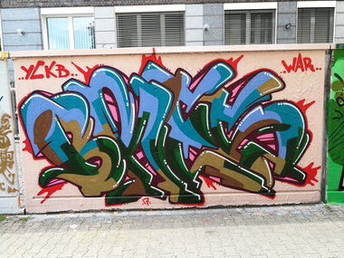 Graffiti Wall in Essen - Photo by Kico_one - Essen, NRW, Ruhrpott (2017)