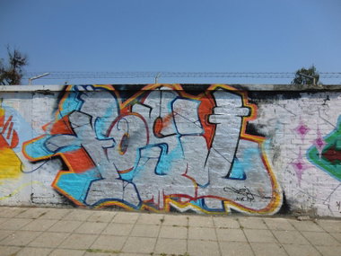 Graffiti Wall in Osijek - Photo by Kico_one - Osijek, Croatia, Hrvatska (2014)