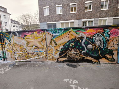 Graffiti Wall in Essen - Photo by Kico_one (2025)