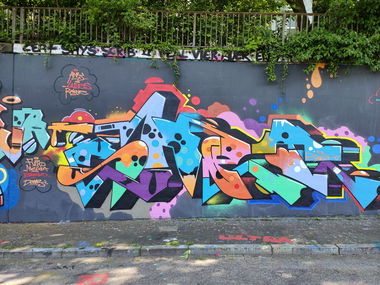 Graffiti Wall in Essen - Photo by Kico_one (2023)