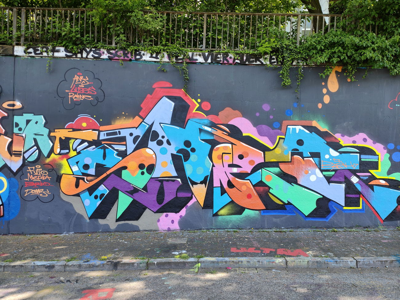 Graffiti Wall in Essen - Photo by Kico_one (2023)