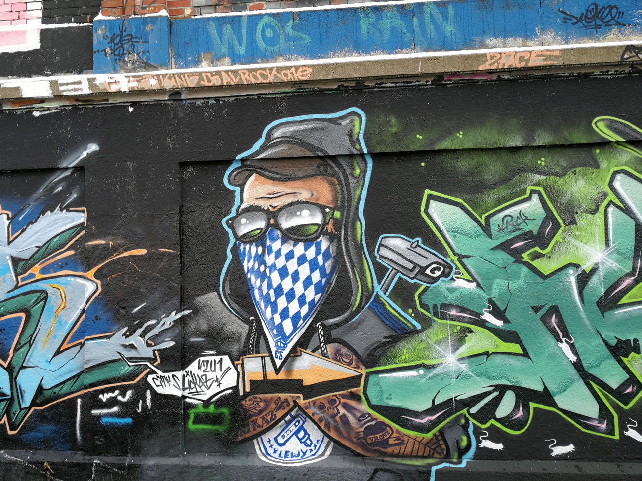 Graffiti Wall in München - Photo by Kico_one - München