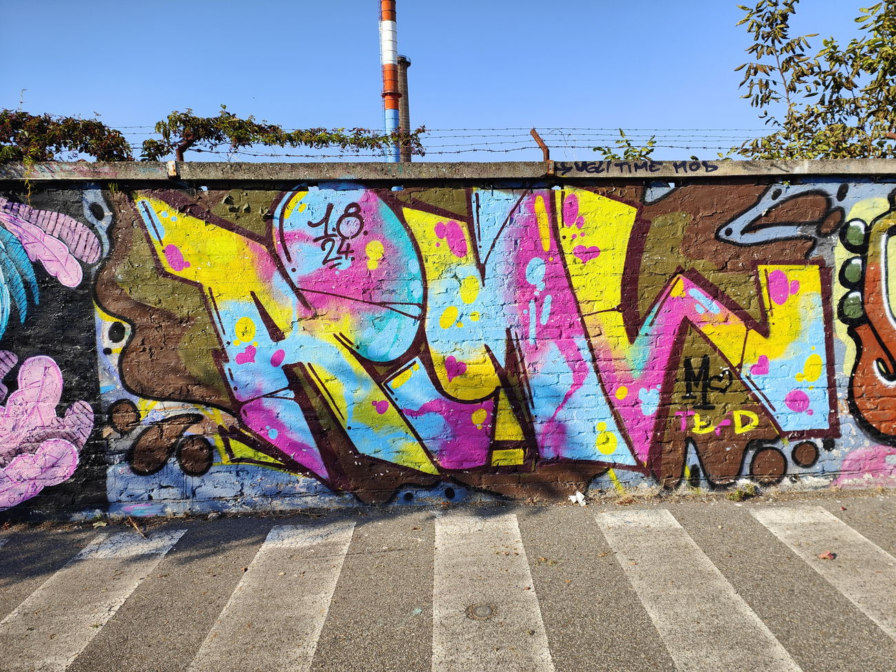 Graffiti Wall in Osijek - Photo by Kico_one (2025)
