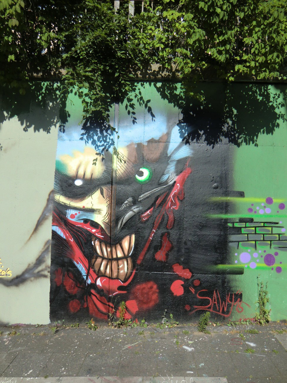 Graffiti Wall in Germany - Photo by Kico_one - Essen, AufderDonau, Ruhrpott (2015)