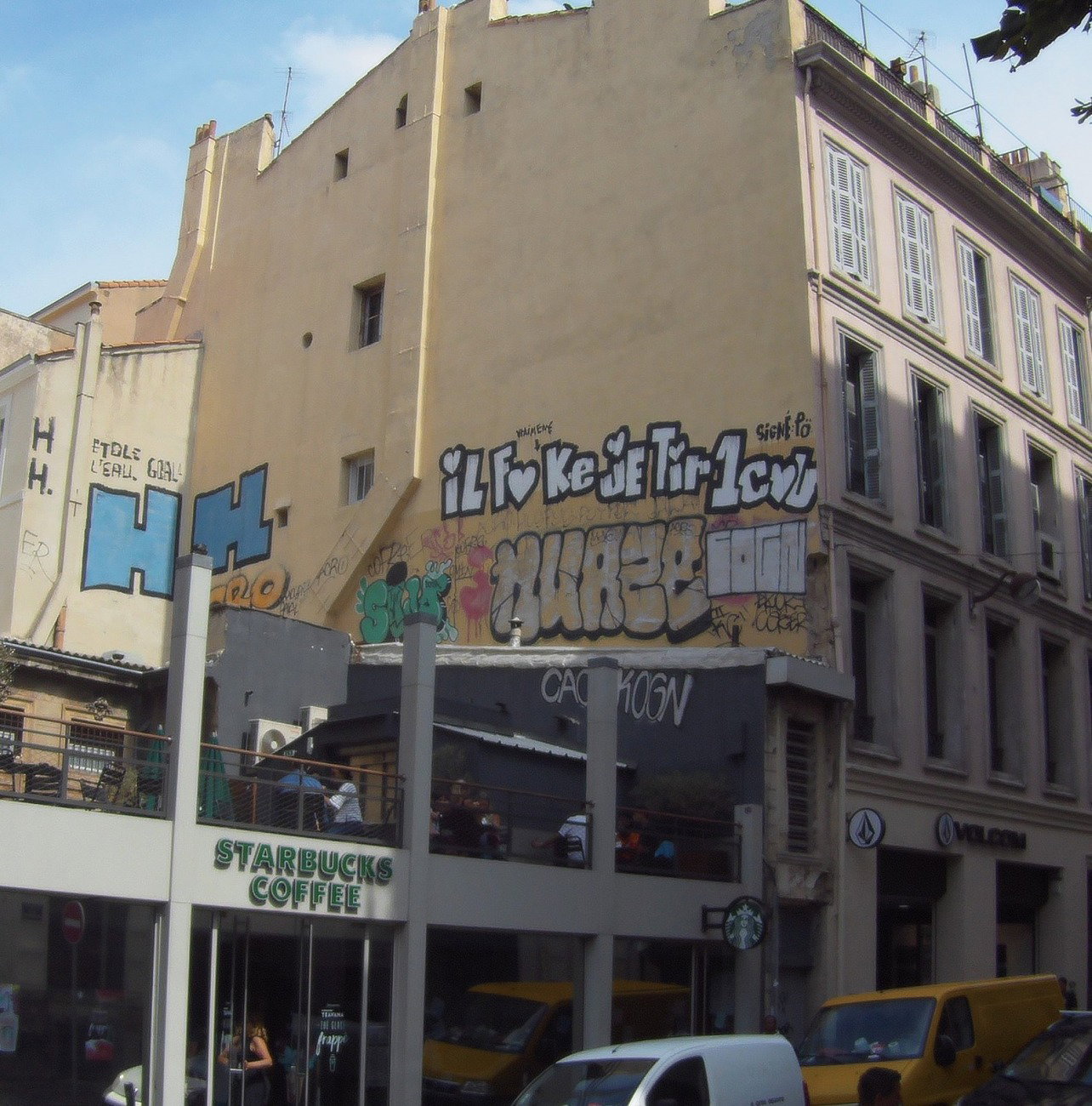 Graffiti Wall in Marseille - Photo by Kico_one - Marseille, France
