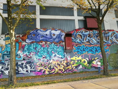 Graffiti Wall in Dachau - Photo by Kico_one - Dachau (2017)