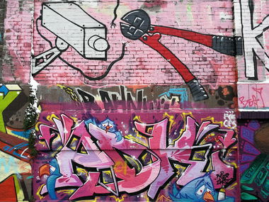 Graffiti Wall in München - Photo by Kico_one - München, Adk