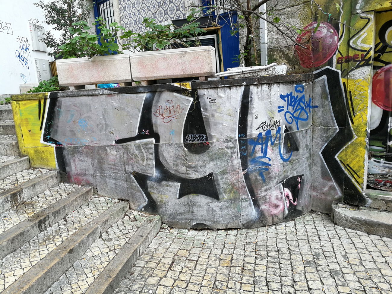 Graffiti Wall in Lissabon - Photo by Kico_one - Lissabon, Portugal, Lisboa