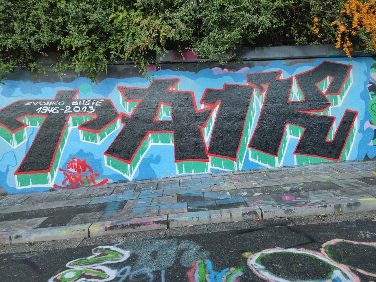 Graffiti Wall in Essen - Photo by Kico_one (2022)