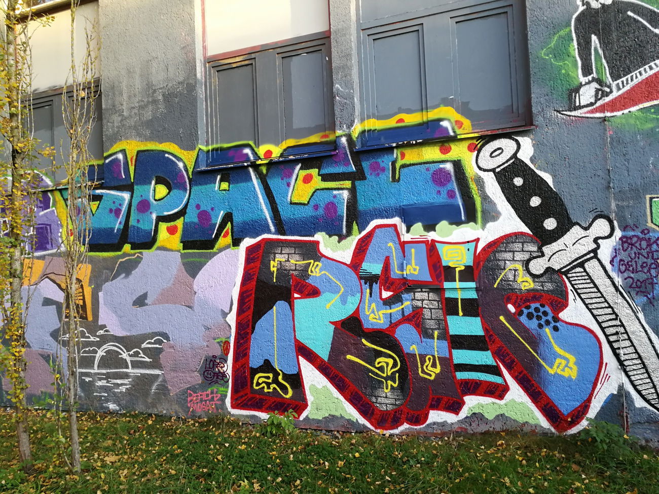 Graffiti Wall in Dachau - Photo by Kico_one - Dachau (2017)