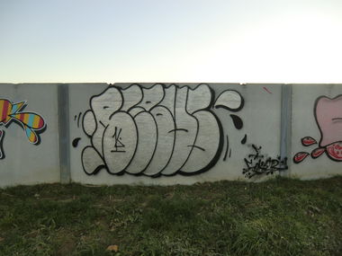 Graffiti Bombing in Osijek - Photo by Kico_one - Osijek, Croatia, Hrvatska (2016)