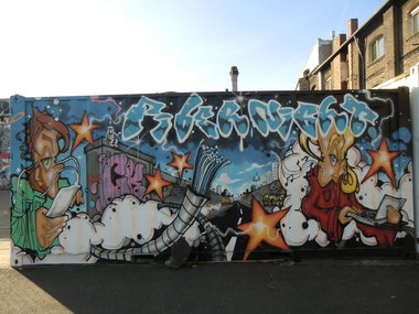 Graffiti Wall in Köln - Photo by Kico_one - Köln, Fibernight