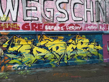 Graffiti Wall in München - Photo by Kico_one - München, Fader