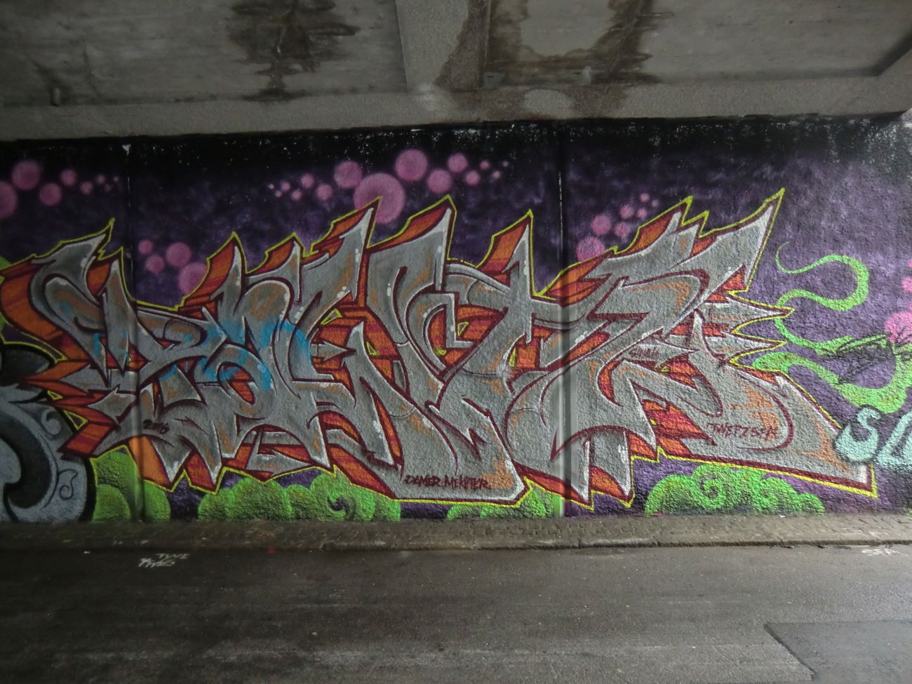 Graffiti Wall in Wien - Photo by Kico_one - Wien, Österreich, Vienna (2016)