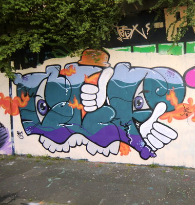 Graffiti Wall in Essen - Photo by Kico_one - Essen (2015)
